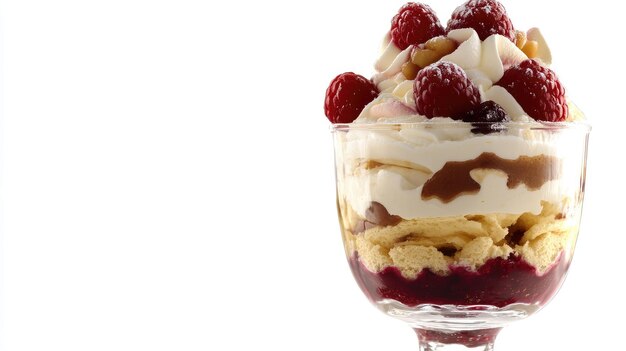 Десерт в стакане